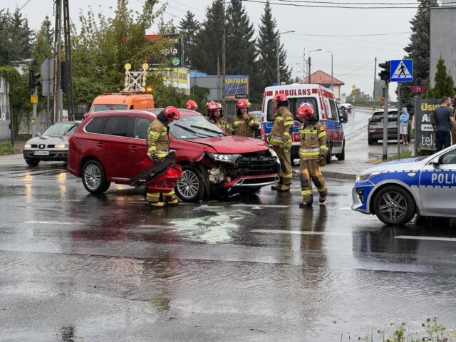 wypadek partyzancka lutomierska