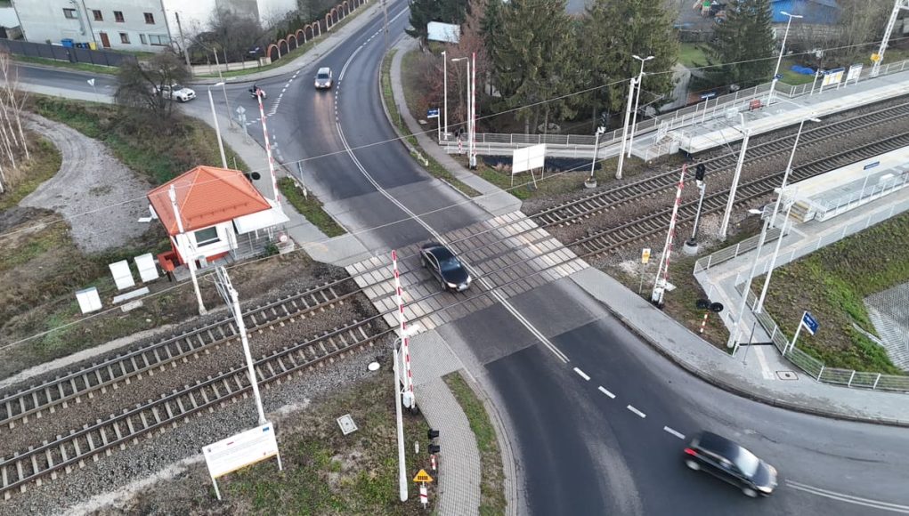 przejazd na lutomierskiej w pabianicach