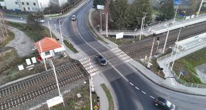 przejazd na lutomierskiej w pabianicach