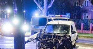 wypadek rzgowska w pabianicach