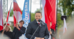 Rafał Trzaskowski w Pabianicach