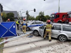 pieszy zabity przez sygnalizator
