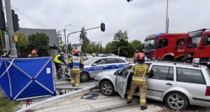 pieszy zabity przez sygnalizator