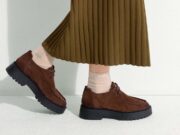 brazowe buty