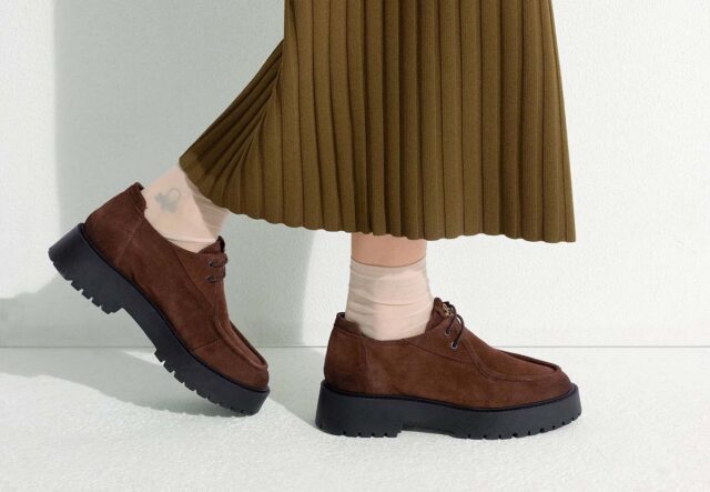 brazowe buty