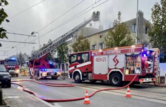 Dwa groźne pożary jednego dnia