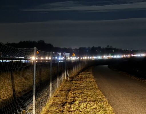 Kierowcy utknęli w korku przed węzłem Lublinek