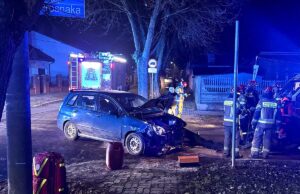 Toyota i Suzuki rozbite na ul. Ossowskiego